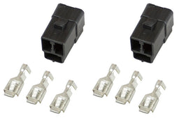 AUTOMETER 3 Terminal Suit SSE Gauges (2-Pack) Gauge Connectors AU3298 Autofit