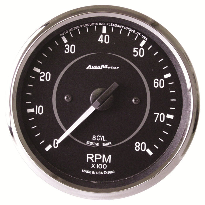 AUTOMETER 4", In-Dash, Electric, 0-8,000 rpm Cobra Tachometer AU201004 Autofit