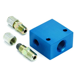 AUTOMETER 5/16" O.D. tubing, For Transmission Temperature Gauges Temperature Manifold Adapter AU2287 Autofit