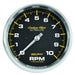 AUTOMETER 5", In-Dash, 0-10,000 rpm Carbon Fiber Series Tachometer AU4898 Autofit