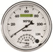 AUTOMETER 5", In-Dash, Electric, 0-120 mph, 0-8,000 rpm Old Tyme White II Tach Speedo Combo AU1290 Autofit