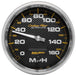 AUTOMETER 5", In-Dash, Electric, Programmable, 0-160 mph Carbon Fiber Series Speedometer AU4889 Autofit