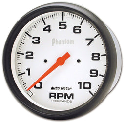 AUTOMETER 5", In-Dash, Electrical, 0-10,000 rpm Phantom Series Tachometer AU5898 Autofit