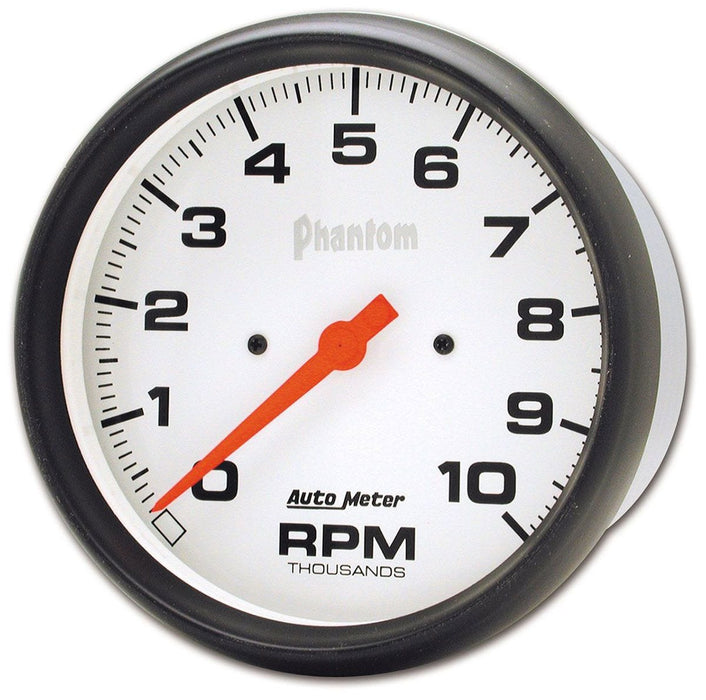 AUTOMETER 5", In-Dash, Electrical, 0-10,000 rpm Phantom Series Tachometer AU5898 Autofit