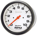 AUTOMETER 5", In-Dash, Electrical, 0-10,000 rpm Phantom Series Tachometer AU5898 Autofit