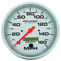 AUTOMETER 5", In-Dash, Electrical, Programmable, 0-160 mph Ultra-Lite Series Speedometer AU4489 Autofit