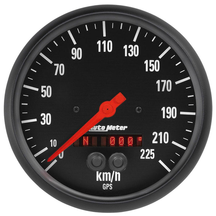 AUTOMETER 5", In-Dash, Electrical, Programmable, 0-225 kph Z-Series GPS Speedometer AU2684-M Autofit