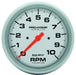 AUTOMETER 5", In-Dash, Electronic, 0-10,000 rpm Ultra-Lite Series Tachometer AU4498 Autofit