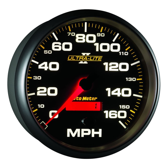 AUTOMETER 5", In-Dash, Programmable, 0-160 mph Ultra-Lite II Series Speedometer AU4989 Autofit