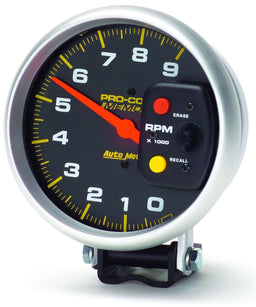 AUTOMETER 5", Pedestal Mount, Electric, Memory, 0-9,000 rpm Pro-Comp Series Tachometer AU6809 Autofit