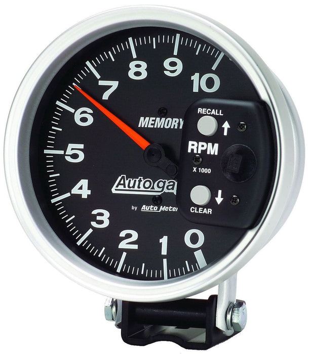 AUTOMETER 5", Pedestal Mount, Memory, Black, 0-10,000 rpm Auto gage Tachometer AU233902 Autofit