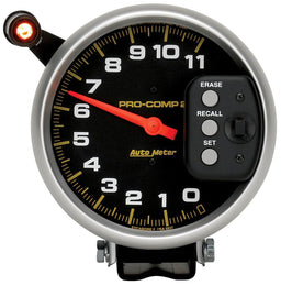 AUTOMETER 5", Pedestal Mount, Single Range, Peak RPM Memory, 0-11,000 rpm Pro-Comp Series II Tachometer AU6857 Autofit