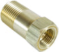 AUTOMETER Brass male 1/2" NPT Extension fitting. Temperature Adapter AU2270 Autofit