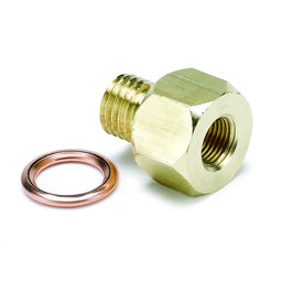AUTOMETER Brass male M12x1.5 fitting to 1/8" NPT female thread. Temperature Metric Adapter AU2277 Autofit