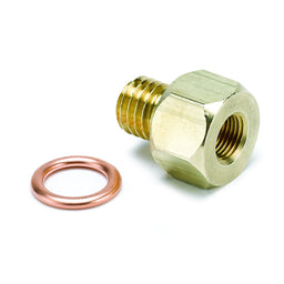 AUTOMETER Brass male M12x1.75 fitting to 1/8" NPT female thread. Temperature Metric Adapter AU2278 Autofit