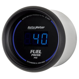 AUTOMETER Digital, In-dash, 2-1/16", 0-100 psi Cobalt Digital Series Fuel Pressure Gauge AU6963 Autofit