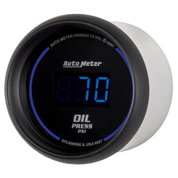 AUTOMETER Digital, In-dash, 2-1/16", 0-100 psi Cobalt Digital Series Oil Pressure Gauge AU6927 Autofit