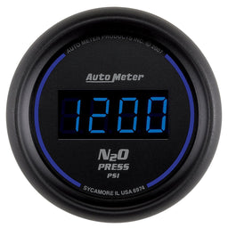 AUTOMETER Digital, In-dash, 2-1/16", 0 - 2000°F Cobalt Digital Series Nitrous Pressure Gauge AU6974 Autofit