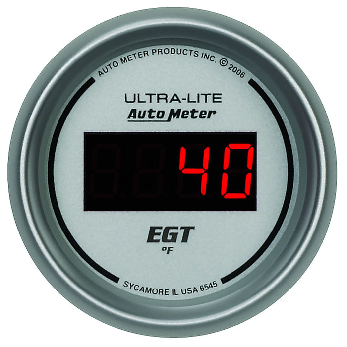 AUTOMETER Digital, In-dash, 2-1/16", 0 - 2000°F Ultra-Lite Digital Series Pyrometer Gauge AU6545 Autofit