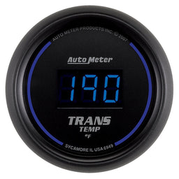 AUTOMETER Digital, In-dash, 2-1/16", 0-300°F Cobalt Digital Series Transmission Temperature Gauge AU6949 Autofit