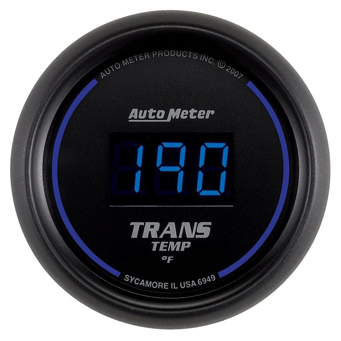 AUTOMETER Digital, In-dash, 2-1/16", 0-300°F Cobalt Digital Series Transmission Temperature Gauge AU6949 Autofit