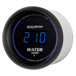 AUTOMETER Digital, In-dash, 2-1/16", 0-300°F Cobalt Digital Series Water Temperature Gauge AU6937 Autofit
