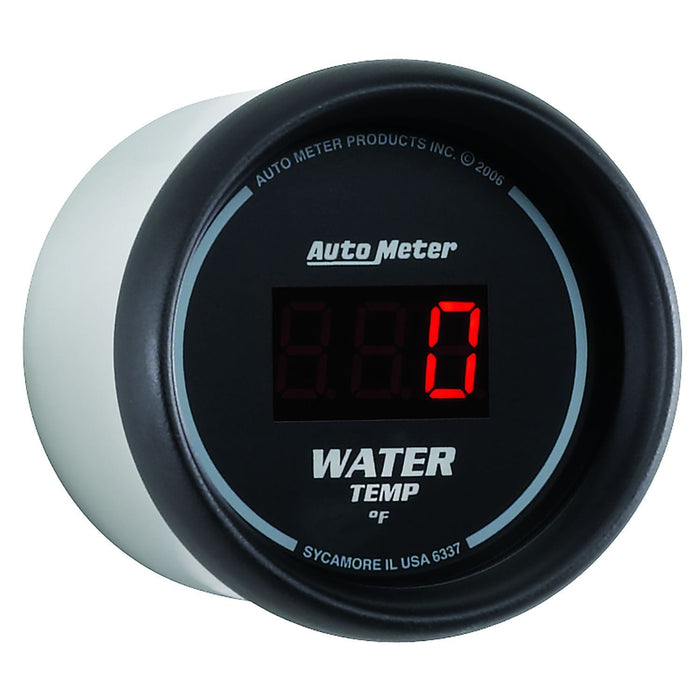 AUTOMETER Digital, In-dash, 2-1/16", 0-300°F Sport-Comp Digital Series Water Temperature Gauge AU6337 Autofit