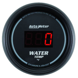 AUTOMETER Digital, In-dash, 2-1/16", 0-300°F Sport-Comp Digital Series Water Temperature Gauge AU6337 Autofit