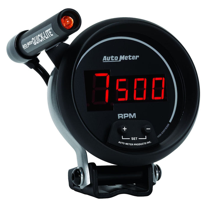 AUTOMETER Digital, Pedestal mount, 3-3/4", 0-10,000 rpm Sport-Comp Digital Series Tachometer AU6399 Autofit