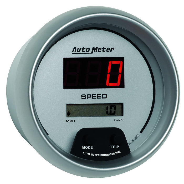 AUTOMETER Digital, Programmable, In-dash, 3-3/8", 160 MPH or 260 km/h Ultra-Lite Digital Series Speedometer AU6588 Autofit