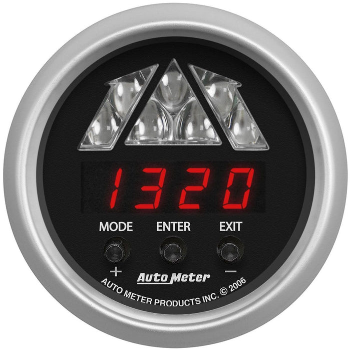 AUTOMETER In-Dash/Pod Mount, Externally Adjustable, Amber. Level 1 Sport-Comp Digital Pro Shift Light Gauge AU3387 Autofit
