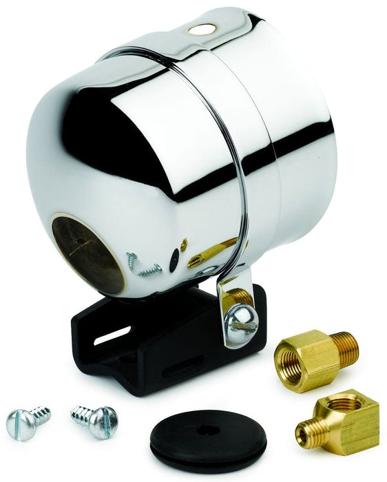 AUTOMETER Pedestal Mount, 2-5/8", Chrome Pro-Comp Liquid-Filled Gauge Cup AU5201 Autofit