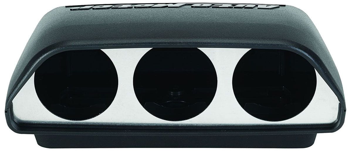 AUTOMETER Suit Tripple 2-1/16" Gauges Universal Dash Top Gauge Mount AU5288 Autofit