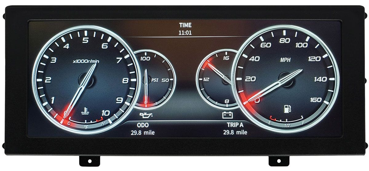 AUTOMETER Universal Fitment. Invision 12.3" HD LCD Digital Display Dash AU7000 Autofit