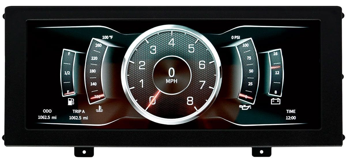 AUTOMETER Universal Fitment. Invision 12.3" HD LCD Digital Display Dash AU7000 Autofit