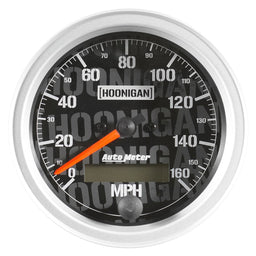 AUTOMETER with LCD Odometer Hoonigan Series 3-3/8" 160 mph Electronic Speedometer AU4488-09000 Autofit