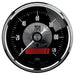 AUTOMETER with Wheel Odometer Black Diamond Series 3-3/8" 120 mph Electronic Speedometer AU2086 Autofit