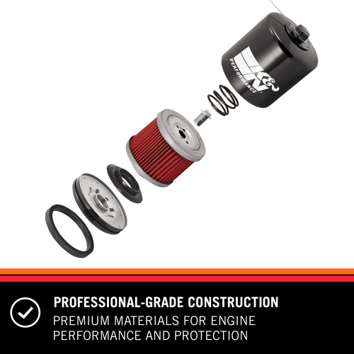 Automotive Fittings  Fits 1999-2014 Piaggio Typhoon, Vespa, Beverly - KN-183 K&N Performance Oil Filter KN-183 Autofit