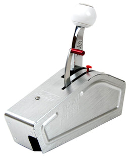 B&M 3 or 4 Speed Ratchet Shifter, Brushed Aluminium Cover, 5' Super Duty Pro Ratchet Shifter BM80842 Autofit