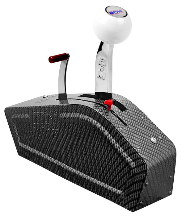 B&M 3 or 4 Speed Ratchet Shifter, Carbon Fibre Look Aluminium Cover, 5' S Pro Ratchet Shifter BM80843 Autofit