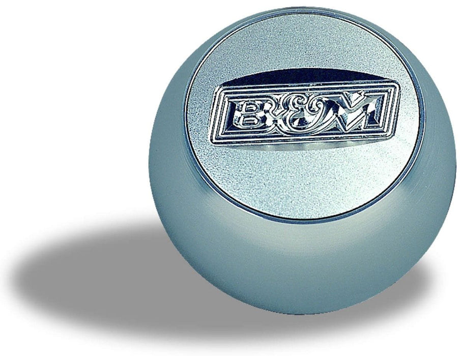 B&M Billet Aluminium With B&M Engraved Logo QuickSilver Knob BM80534 Autofit