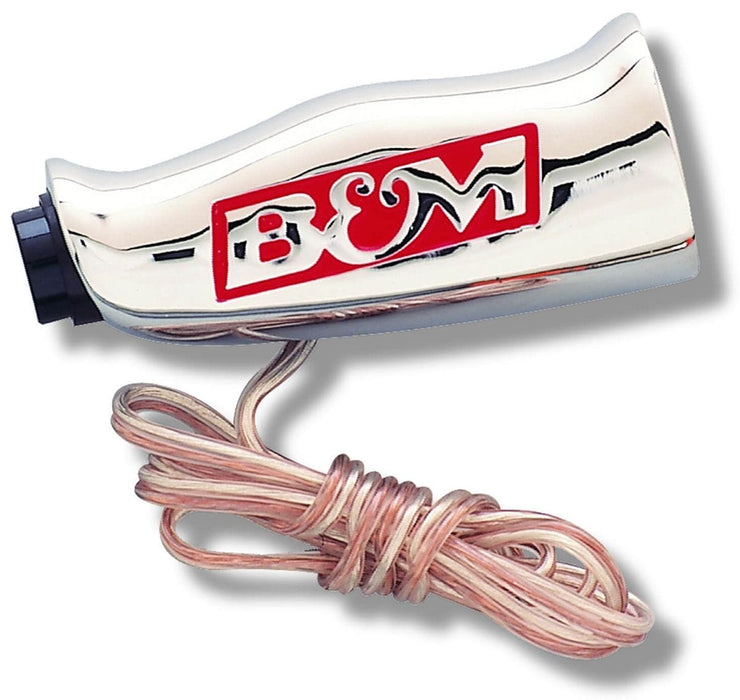 B&M Chrome Aluminium With Button Suit L/H Drive Universal T- Handle BM80659 Autofit