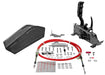 B&M Fits 3 & 4 speed GM, Ford & Chrysler transmissions, Pistol grip, Blac Stealth Pro Ratchet Shifter BM81119 Autofit