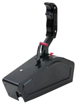 B&M Fits 3 & 4 speed GM, Ford & Chrysler transmissions, Pistol grip, Black Stealth Pro Ratchet Shifter BM81120 Autofit