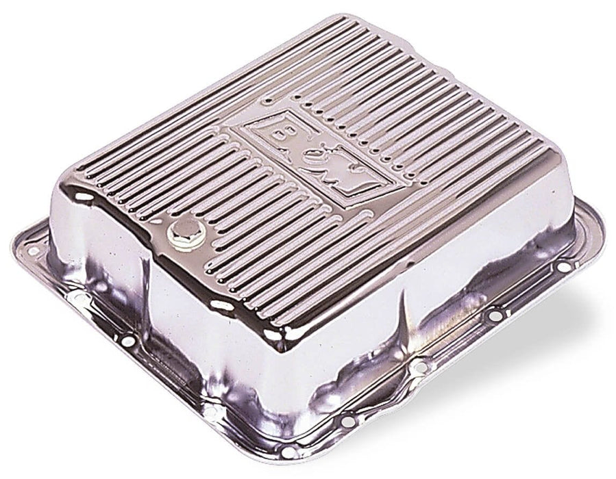 B&M For 1982-93 TH-700R4/4L/60, Adds An Additional 2.8 litres Chrome Steel Deep Pan BM70289 Autofit