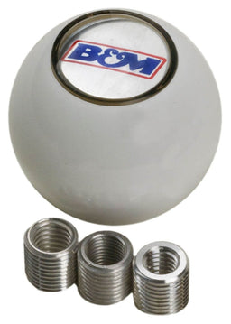 B&M High Impact Plastic With B&M Logo Insert Shifter Knob BM46110 Autofit