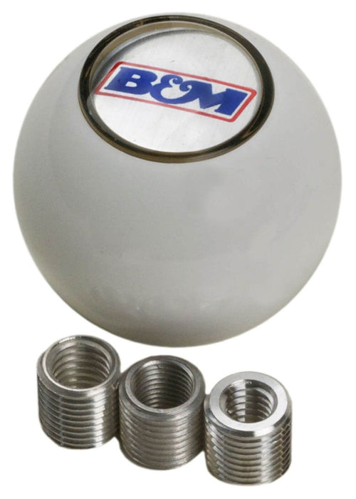 B&M High Impact Plastic With B&M Logo Insert Shifter Knob BM46110 Autofit