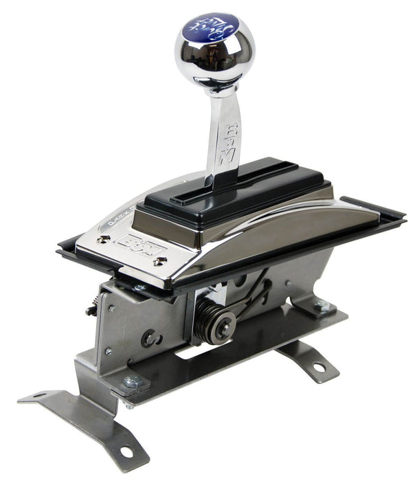 B&M Suit 1973-81 Camaro & 1970-81 Firebird, Ratchet 3 & 4 Speed Shifter Console Quicksilver Shifter BM80688 Autofit