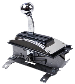 B&M Suit 1973-81 Camaro & 1970-81 Firebird, Ratchet 3 & 4 Speed Shifter Console Quicksilver Shifter BM80688 Autofit