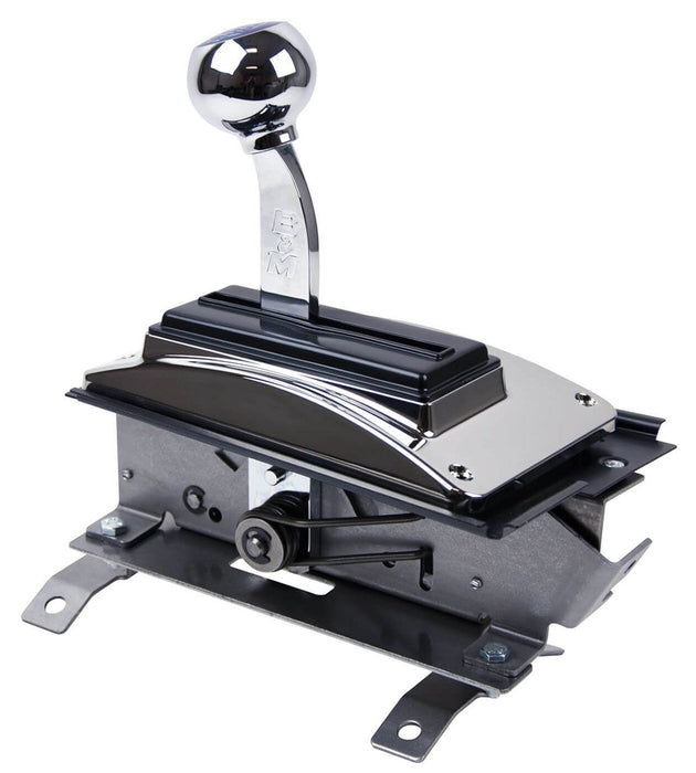 B&M Suit 1973-81 Camaro & 1970-81 Firebird, Ratchet 3 & 4 Speed Shifter Console Quicksilver Shifter BM80688 Autofit